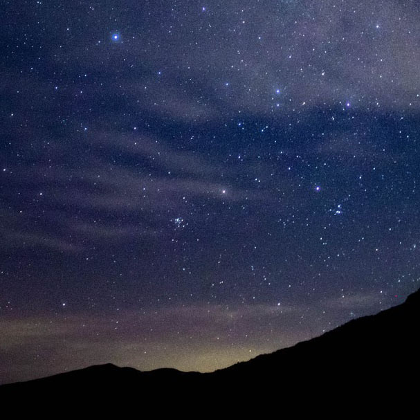 estrellas en cajon del maipo