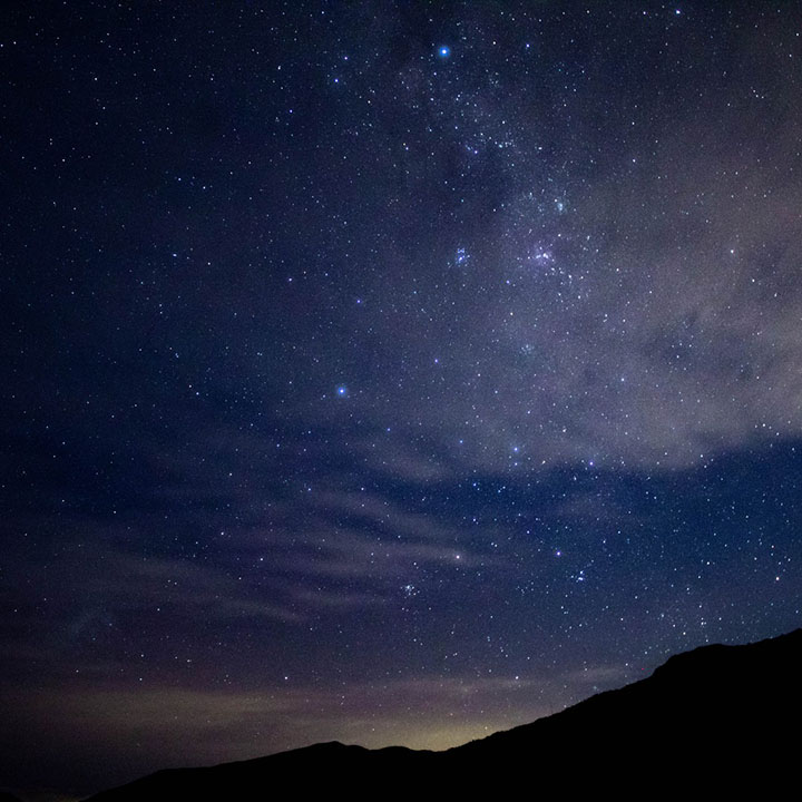 Estrellas en Cajón del Maipo